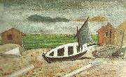 georges braque batar pa stranden painting